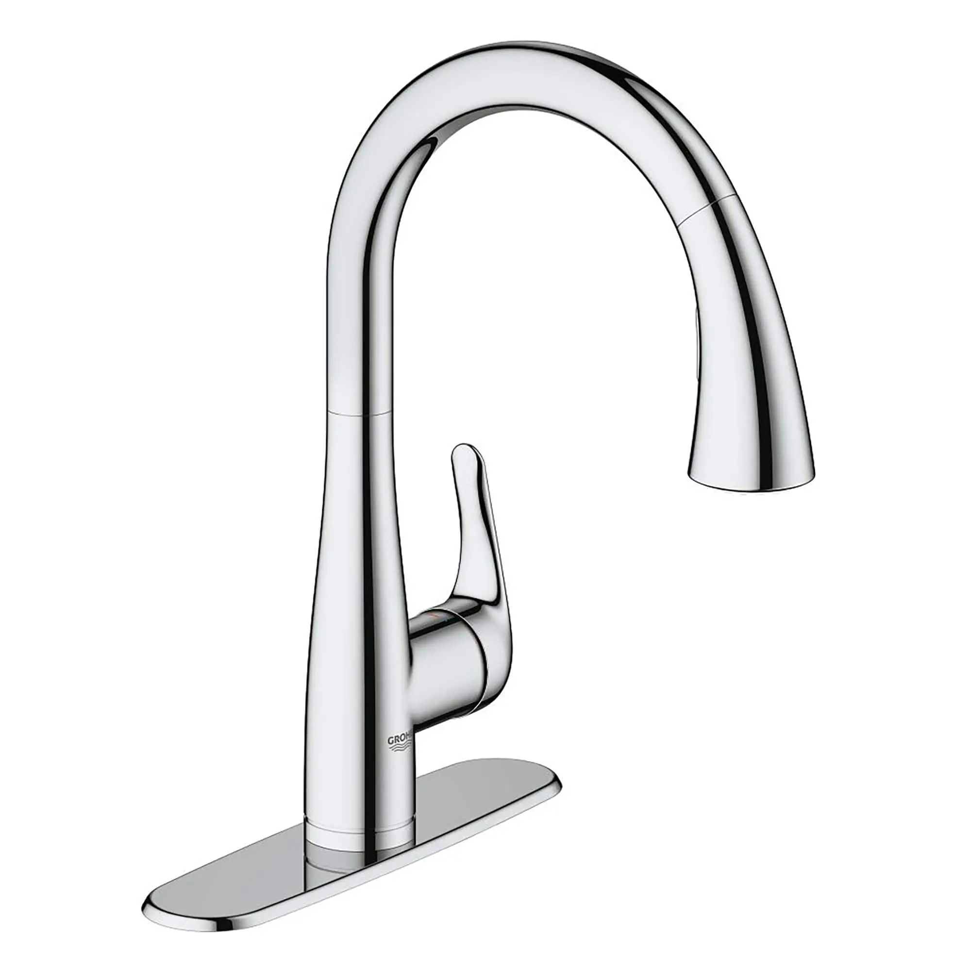 Single-Handle Pull Down Kitchen Faucet Dual Spray 6.6 L/min (1.75 gpm)